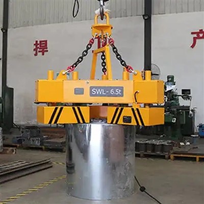 Oprullet stangløftemagnet